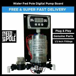 Water Fed Pole Pump Board Shurflo 100psi Pump Digital Controller