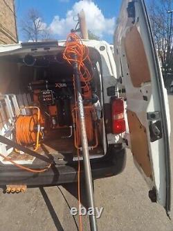 Water Fed Pole Window Cleaning System 500lt Full Ro/di Tow Operator