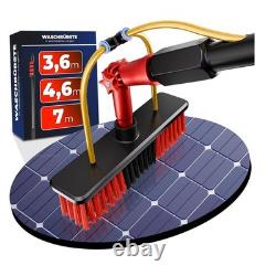 Water Fed Telescopic Window & Solar Panel Cleaner, 15ft Aluminum Pole