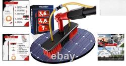 Water Fed Telescopic Window & Solar Panel Cleaner, 15ft Aluminum Pole