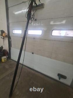 Water Fed Window Cleaning Pole Black Carbon 58ft Phaton/FaceLift
