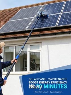 Water Fed Window Cleaning Pole for 2-Storey Homes 4.6m Telescopic Window Clean