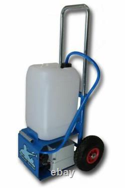 Water Genie Window Cleaning Trolley with 300GPD RO & 28ft Pole Water fed pole