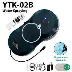 Water Spray Window Cleaning Robot High Suction Smart Electric Window Cleaner Dou