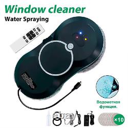 Water Spray Window Cleaning Robot High Suction Smart Electric Window Cleaner Dou