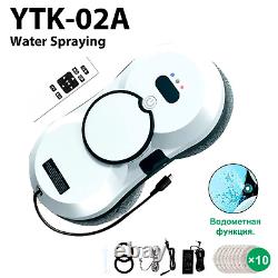 Water Spray Window Cleaning Robot High Suction Smart Electric Window Cleaner Dou