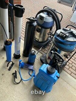 Water fed Pole, window cleaning equipment, Gutter Vacuum