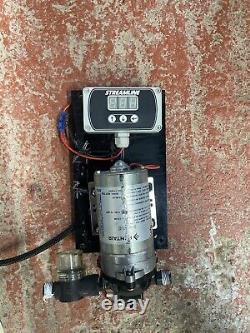 Water fed pole pump controller
