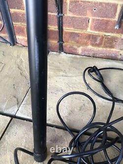 Water fed pole window cleaning trolley And