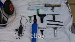 Water fed pole x2, Pure freedom system, RO system, BOAB, scrapers etc. Spares