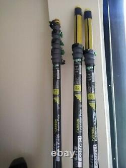 Water fed window cleaning poles and unger ultra filter