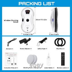 Window Cleaner Robot, Automatic Window Cleaning Robot with Water Spray, Electric