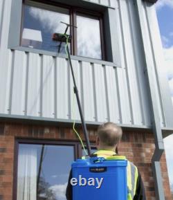 Window Cleaning Backpack, Rectus 21 fitting For Water Fed Pole 16L Battery Power