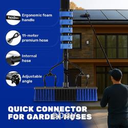 Window Cleaning Equipment 19FT Telescopic Window Cleaner Water Fed Pole, Windo