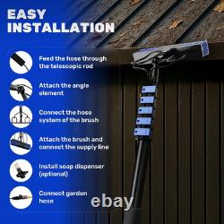 Window Cleaning Equipment 19FT Telescopic Window Cleaner Water Fed Pole, Windo