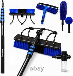 Window Cleaning Equipment 19FT Telescopic Window Cleaner Water Fed Pole, Windo