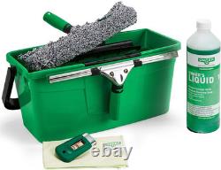 Window Cleaning Kit with Washer, Squeegee, Bucket, Scraper and Cloth