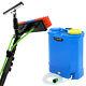 Window Cleaning Pole 20ft & Backpack Water Fed Telescopic Extension Glass Brush