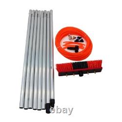Window Cleaning Poles Water Fed Brush 8m Poles Solar Panel Cleaning Tool