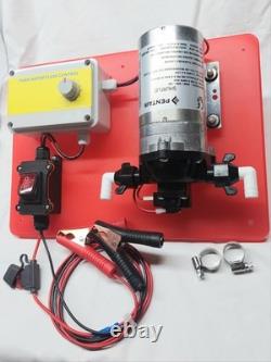 Window Cleaning Pump Board. Shurflo 100psi Used. WFP