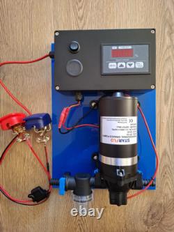 Window Cleaning Pump & Digital Control Board with Voltage Display 100 psi Pump
