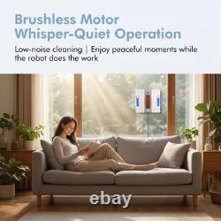 Window Cleaning Robot 3500Pa Smart Glass Cleaner Dual Water Spray Anti Fall
