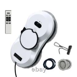 Window Cleaning Robot 5600Pa Suction Auto Water Spray Remote 80W Anti-Fall