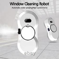 Window Cleaning Robot 5600Pa Suction Auto Water Spray Remote 80W Anti-Fall