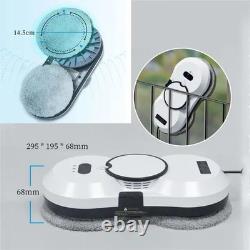 Window Cleaning Robot 5600Pa Suction Auto Water Spray Remote 80W Anti-Fall