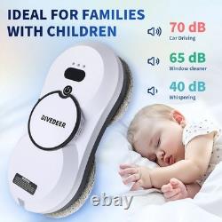 Window Cleaning Robot Auto Water Spray Magnetic Anti-Drop Glass Cleaner Machines