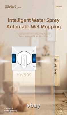 Window Cleaning Robot, Dual Water Spray, Glass Floor Wall Robot Window Cleaner