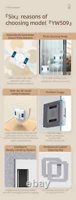 Window Cleaning Robot, Dual Water Spray, Glass Floor Wall Robot Window Cleaner