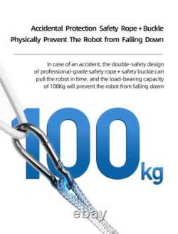 Window Cleaning Robot, Dual Water Spray, Glass Floor Wall Robot Window Cleaner