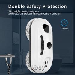 Window Cleaning Robot Fully Automatic Water Spray 5600Pa Large Suction Prevents