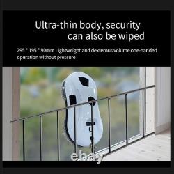 Window Cleaning Robot Fully Automatic Water Spray 5600Pa Large Suction Prevents