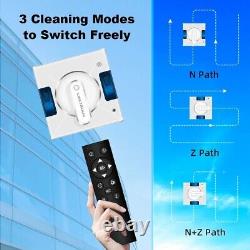 Window Cleaning Robot Liectroux YW509, Dual Water Spray, Home Glass Floor Wall