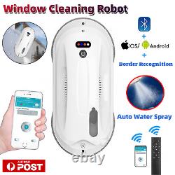 Window Cleaning Robot Smart Auto Water Spray Glass Cleaner APP Remote Control AU