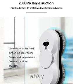 Window Cleaning Robot Ultra-Thin Double Water Spray Remote Control Planning Wind