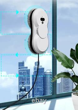 Window Cleaning Robot Ultra-Thin Double Water Spray Remote Control Planning Wind