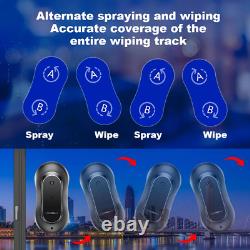 Window Cleaning Robot Yw810, Dual Water Spray, Smart Memory, Laser Sensor, Home Gl