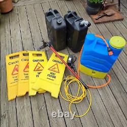 Window Cleaning Softwashing Equipment Job Lot Gardiner Knapsack CL-X4 Pole Brush