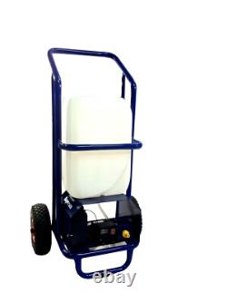 Window Cleaning Trolley & Heron Glass Fibre Pole Set, Great Starter Waterfed Pol