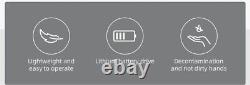 Window Glass Cleaner, Save Time and Water, Strong Suction, High Efficiency, LED