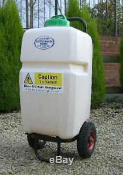 Window cleaning water fed pole crop garden sprayer spraying 35 litre trolley
