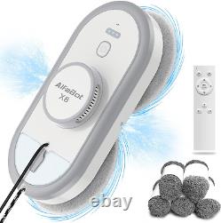 X8 Window Cleaning Robot with Dual Water Spray, Robot Window Cleaner with Double