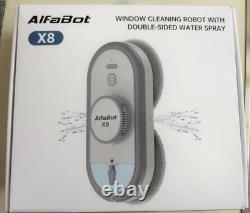 X8 Window Cleaning Robot with Dual Water Spray, Robot Window Cleaner with Double