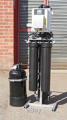 Xline 2000GPD Auto Flush & Fill Static 4-Stage R/O Pure Water Filtration System