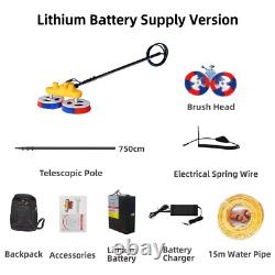 ZNZHNSI Solar Panel Cleaning Brush Adjustable Pole Lightweight Window Cleaning