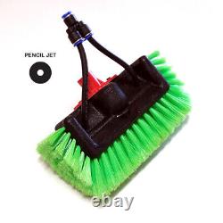 10? Perche Alimentée en Eau Brosse de Pied en Nylon pour Cheveux de Sanglier, Nettoyage de Vitres en Français