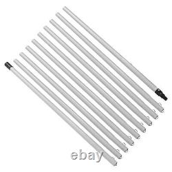 (10m 30cm Brosse à eau) Perche de nettoyage de fenêtre réglable élimine la graisse solaire